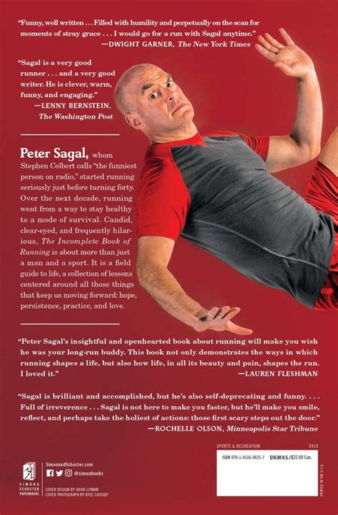 The Incomplete Book Of Running Book By Peter Sagal Official Publisher Page Simon Schuster Uk