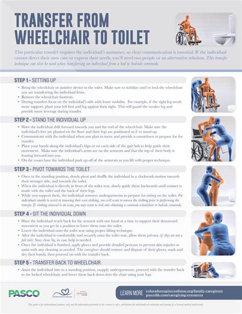 Wheelchair To Toilet Transfer Training Video And Guide Pasco