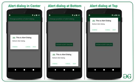 ¿cómo Cambiar La Posición De Alertdialog En Android Barcelona Geeks