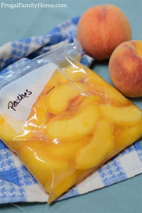 The Easy Way To Freeze Peaches Learn How To Freeze Peaches So They Won