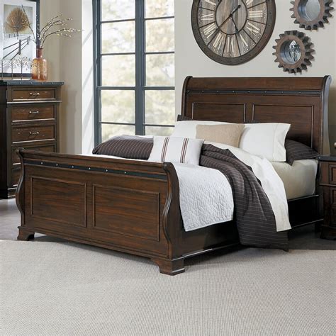 Millwood Pines Donnelly Solid Wood Sleigh Bed And Reviews Wayfairca