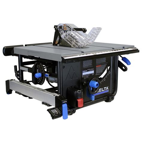 Delta 6000 10 In Carbide Tipped Blade 15 Amp Portable Table Saw At