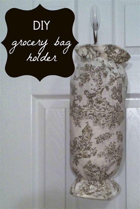 An innovative corporate gift your client will. Notes from Kristen: Grocery Bag Holder {DIY}