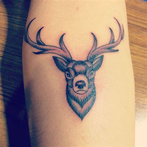 Deer Head Tattoo Deer Head Tattoo Head Tattoos Sleeve Tattoos Stag