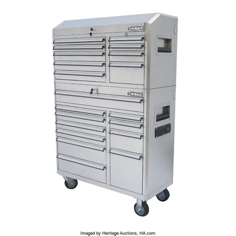 Kobalt Stainless Steel Tool Chest Tower Benefitting Mercury One