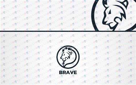 Premade Lion Head Logo For Sale Readymade Logo Lobotz Ltd