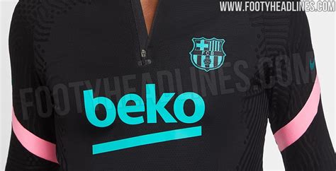 Fc Barcelona 20 21 Champions League Training Kit Leaked Footy Headlines