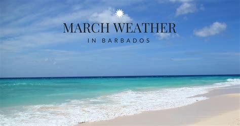 Barbados Weather In March