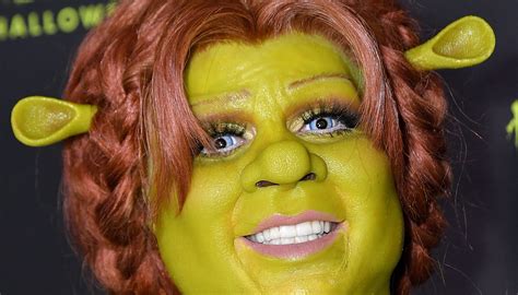 Heidi Klums Shrek Halloween Costume Seriously Deserves An Oscar