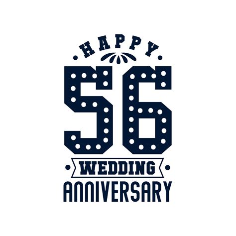 56 Anniversary Celebration Happy 56th Wedding Anniversary 9723694