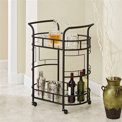 Cosco outdoor living folding serving cart. Silverwood Sinclair 2 Tier Serving Cart - Serving Carts at ...