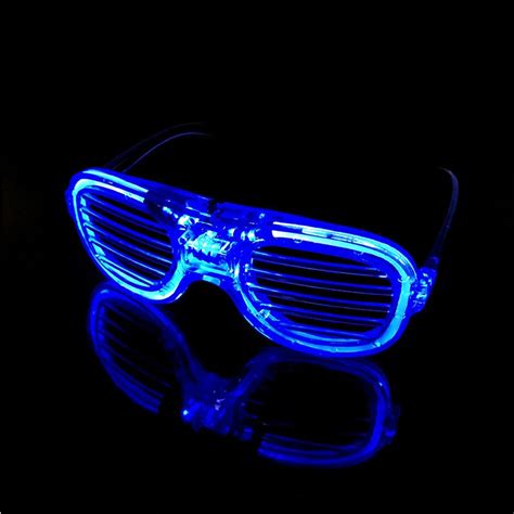 shutter led glasses cyberpunk clothing