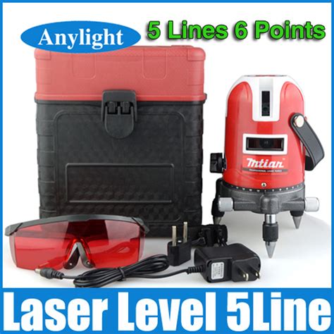 5 Lines 6 Points Laser Level 360 Rotary Cross Laser Line Leveling With