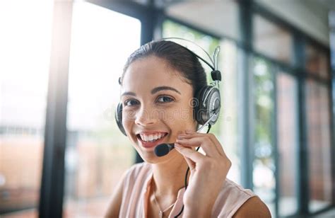 Call Center Customer Service And Portrait Of Woman In The Office On An