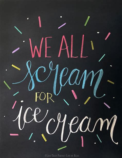 ice cream party inspiration and free chalkboard printable ice cream printables ice cream