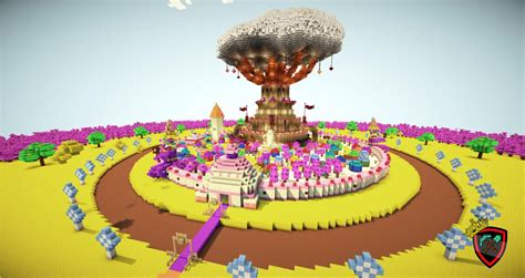 Candy Kingdom By Lords Of Minecraft Pl The Adventure Time Minecraft Map