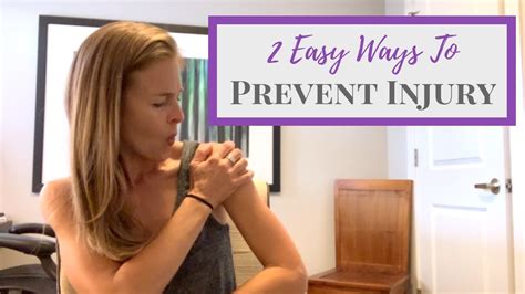 Injury Prevention And Exercise Two Easy Ways To Prevent Injury YouTube