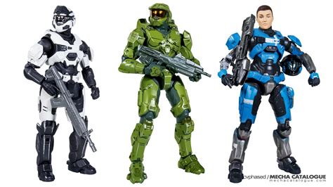 Master Chief And Friends Jazwares Halo Spartan Collection Cvphased