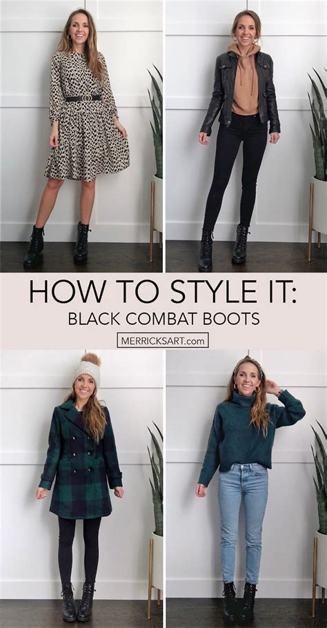 Combat Boots Outfits 4 Ways To Style Combat Boots Merricks Art