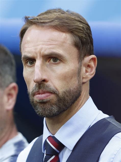 England Coach Gareth Southgate During The 2018 Fifa World Cup Play Off