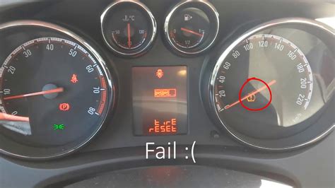 How To Reset Tire Pressure And Remove Yellow Warning Light In Vauxhall