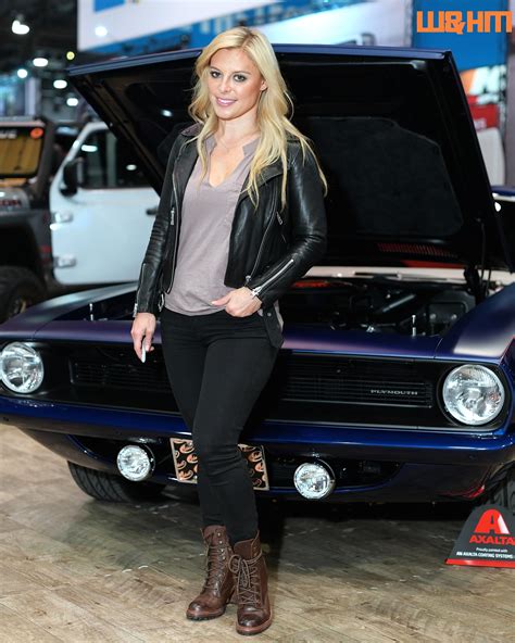 Celebrity Cristy Lee Made Appearances At 2019 SEMA Show By W HM
