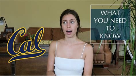 5 Things I Wish I Knew Before Going To Uc Berkeley Youtube