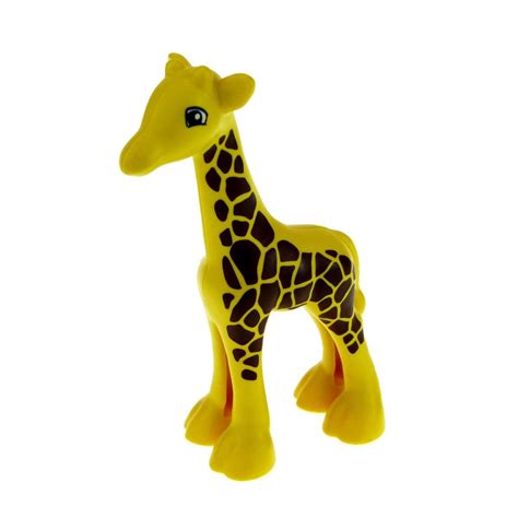1x Lego Duplo Tier Giraffe Gelb Punkte Baby Zoo 6144 Bb443c01pb01