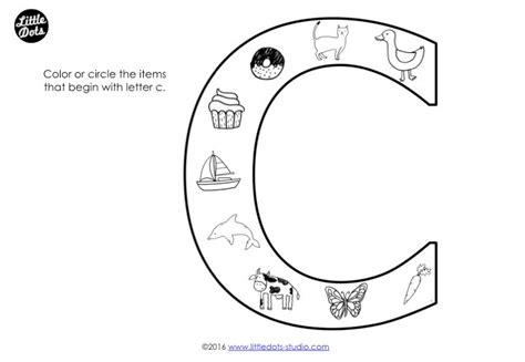 Preschool Letter C Activities And Worksheets