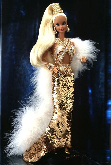 Disney Barbie Collector Bob Mackie Gold Doll