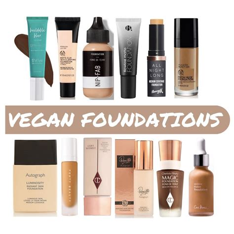 Ultimate Vegan Foundation Guide Vegan Beauty Vegan Makeup Vegan Makeup Brands