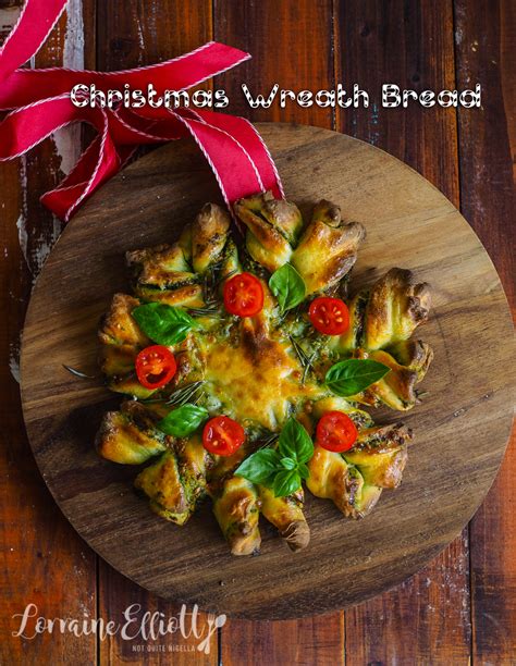 Now reading 25 christmas bread recipes that are easy, pretty and festive. Christmas Tree and Wreath Twist Bread @ Not Quite Nigella
