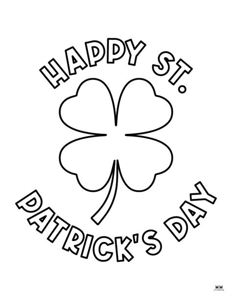 St Patrick S Day Coloring Pages Coloring Nation