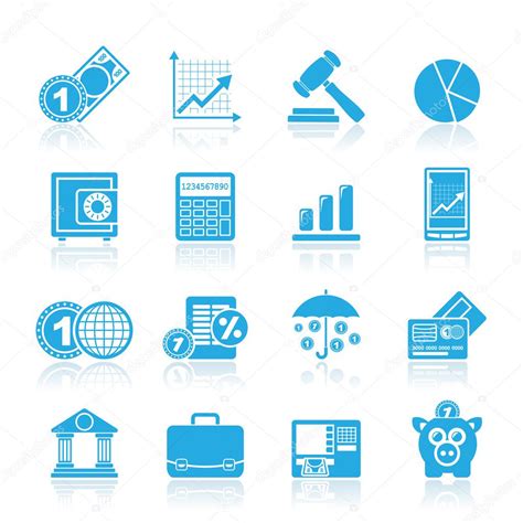 Business And Finance Icons Stock Vector Image By ©stoyanh 11462343