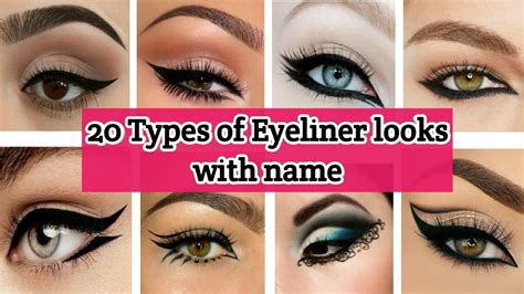 20 Different Types Of Eyeliner Looks With Name Easy Eyeliner Designs