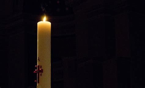 This year, see the Easter candle through the eyes of an infant