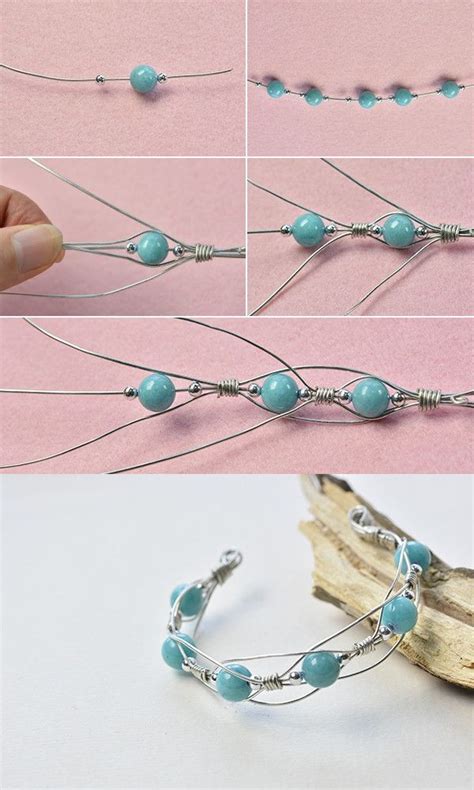Easy Things To Make And Sell From Home Wire Jewelry Jewelry Tutorials Homemade Jewelry