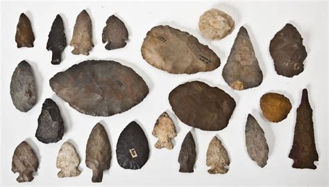 22 Native American Stone Tools And Points Feb 01 2014 Cordier