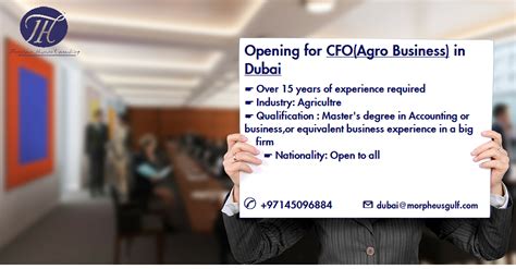 Chief financial officer intro paragraph begin your cfo job description with an introductory paragraph that tells the prospective applicant a little bit about your company and the working environment.this is your chance to set your company apart from the rest. Job Title: CFO - (Agro Business) - Dubai Job Description ...