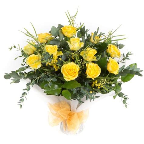 Dozen Long Stemmed Yellow Roses Personal Touch Florist Banbridge