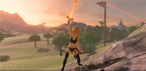 Play As Bowsette In Breath Of The Wild With This New Mod