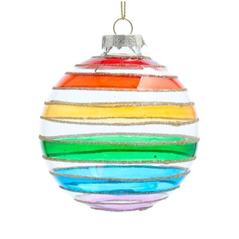Rainbow Glass Bauble Culture Trend
