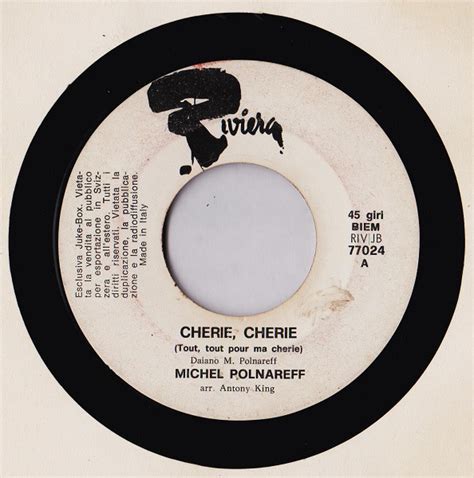 Cherie Cherie Tout Tout Pour Ma Cherie Discogs