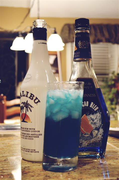 Try a malibu bay breeze with pineapple and cranberry juice. malibu rum on Tumblr