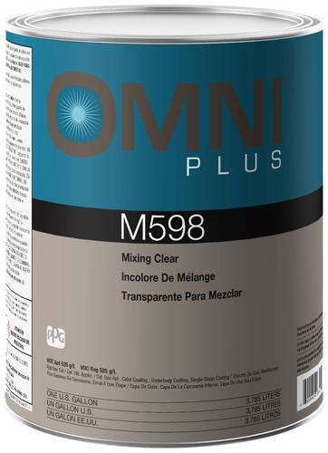 Ppg Refinish Omni 1 Gallon Mixing Clear Tinttoner M59801 Oreilly