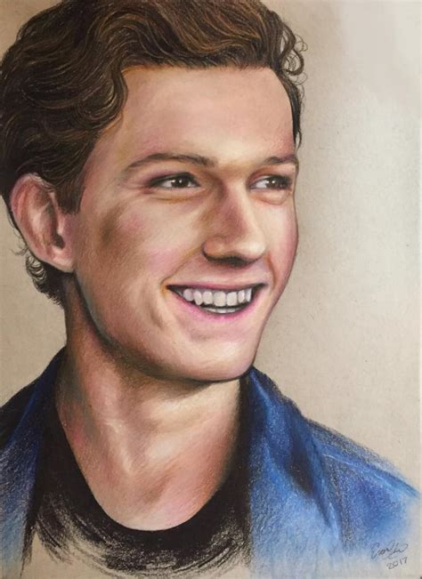 On behalf of totally tom holland and tom fans around the world, we wanted to wish you a wonderful happy. Tom Holland Colored Pencil Drawing by evanartt on DeviantArt