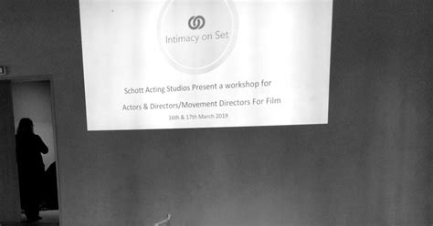 Intimacy On Set Vortrag Von Intimacy Director Ita Obrien