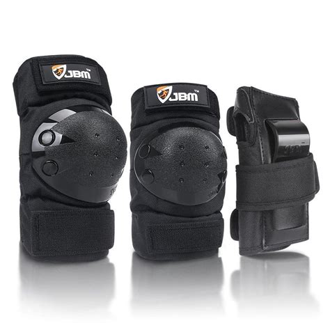 Jbm Adultchild Knee Pads Elbow Pads Wrist Guards 3 In 1 Protective
