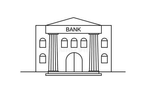 Bank Coloring Pages Building Kids Printable Categories Coloringonly