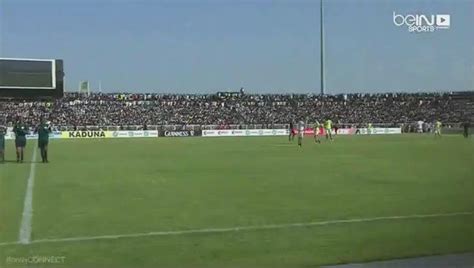 Footage Of Fans Lounging On A Tower In The Ahmadu Bello Stadium Kaduna